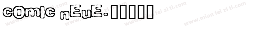comic neue字体转换